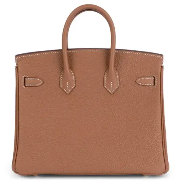 Hermès Birkin 25 in Gold Togo Leather with Gold Hardware - Image 4