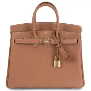 Hermès Birkin 25 in Gold Togo Leather with Gold Hardware