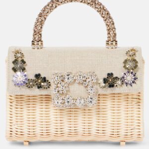 Roger Vivier Jewel Efflorescence Mini Tote Bag