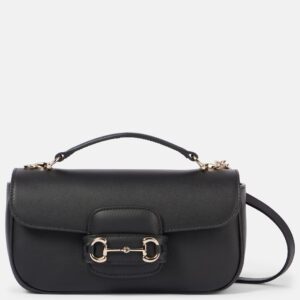 Gucci Horsebit Leather Shoulder Bag