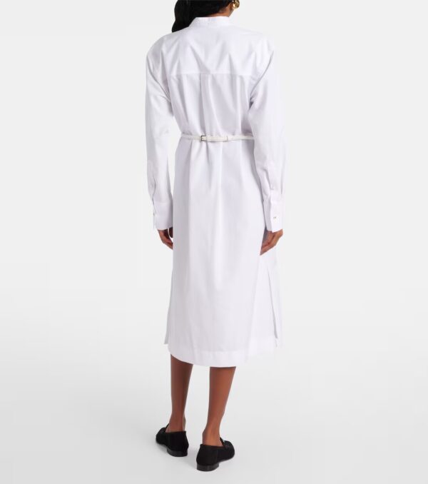 Gucci Horsebit Cotton Poplin Midi Dress - Image 5