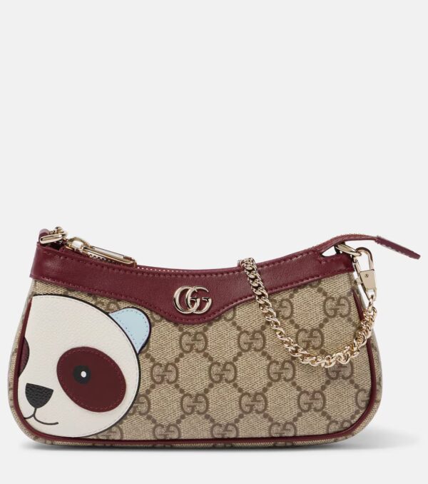 Gucci GG Mini Panda-Applique Shoulder Bag