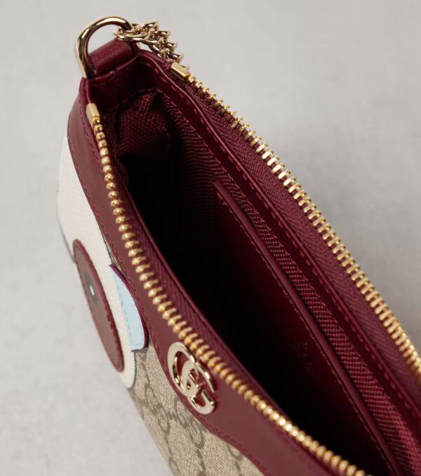 Gucci GG Mini Panda-Applique Shoulder Bag - Image 3