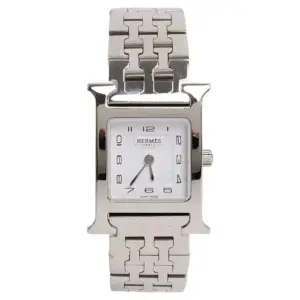 Hermès Heure H PM Stainless Steel Watch