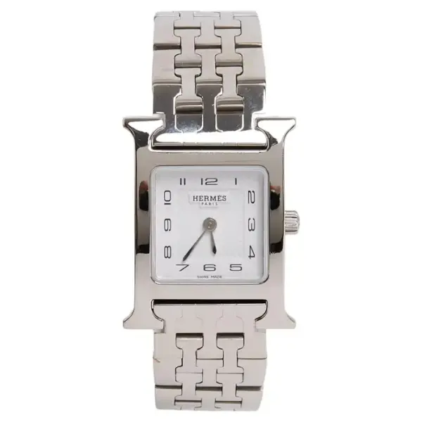 Hermès Heure H PM Stainless Steel Watch