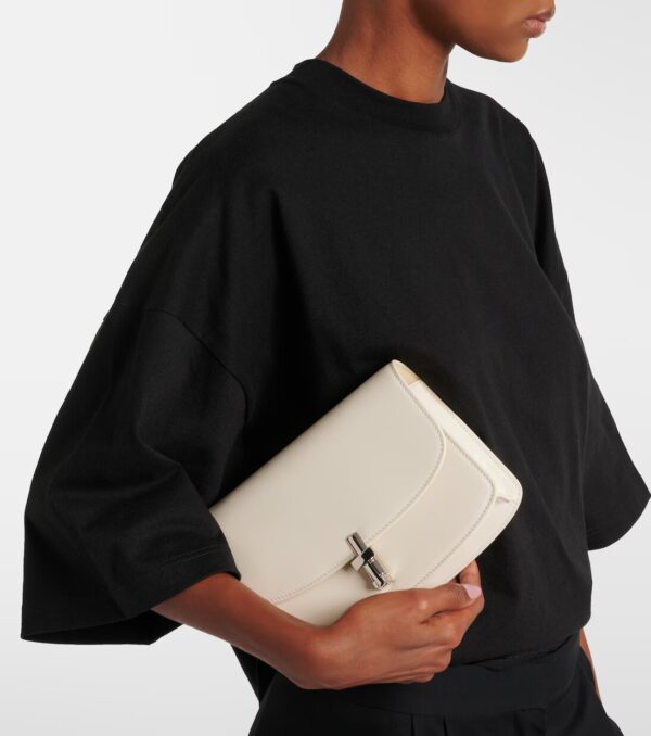 The Row – Sofia 8.75 Leather Crossbody Bag - Image 5