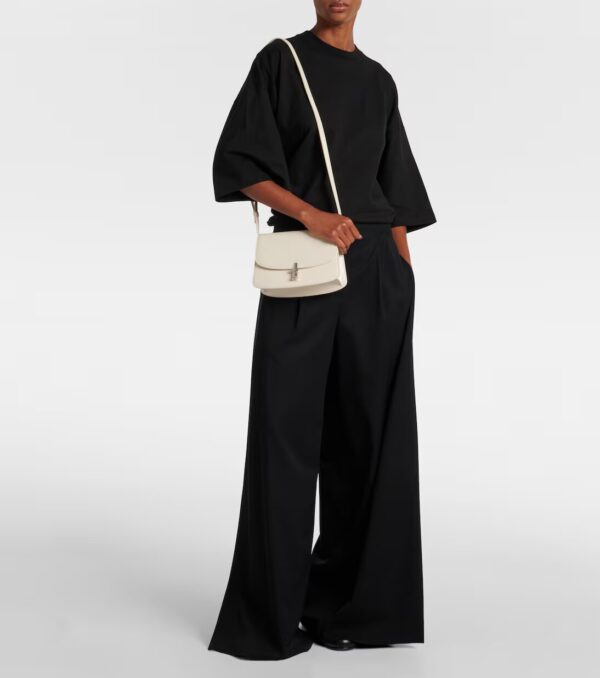 The Row – Sofia 8.75 Leather Crossbody Bag - Image 6